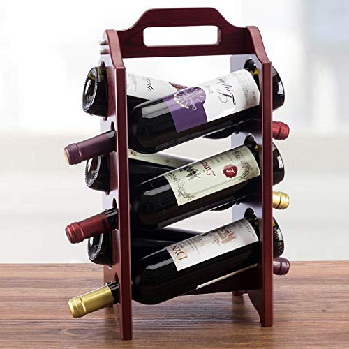 Soporte para botellas de vino moderno minimalista miniatura 5