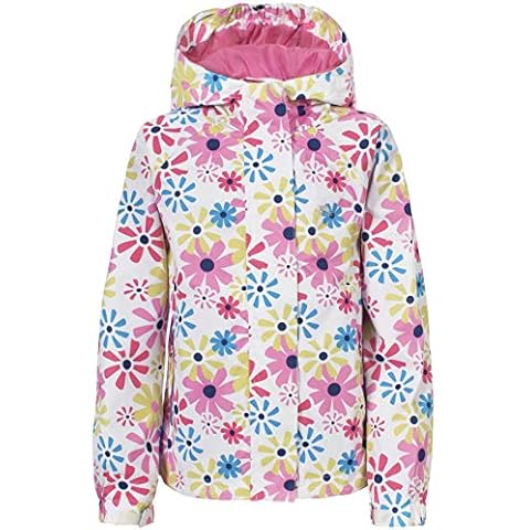 Trespass Girls Waterproof Popstar II Rain Jacket Cover