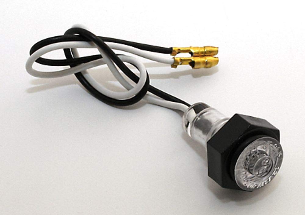 SHIN YO MINI LED-Standlicht, rund, Linsen-Durchmesser 14,8 mm, E-gepr. (Transparent)
