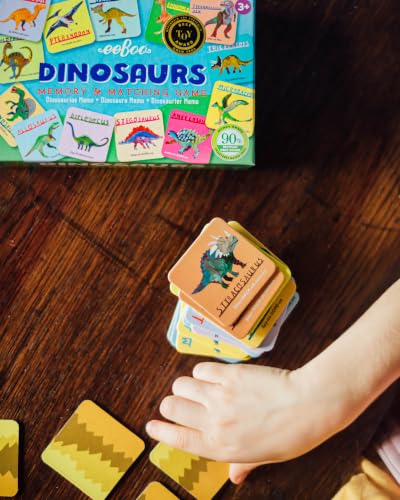 eeBoo Little Dinosaurs Memory & Matching Game, Ages 3+, 1-4 Players - image 5