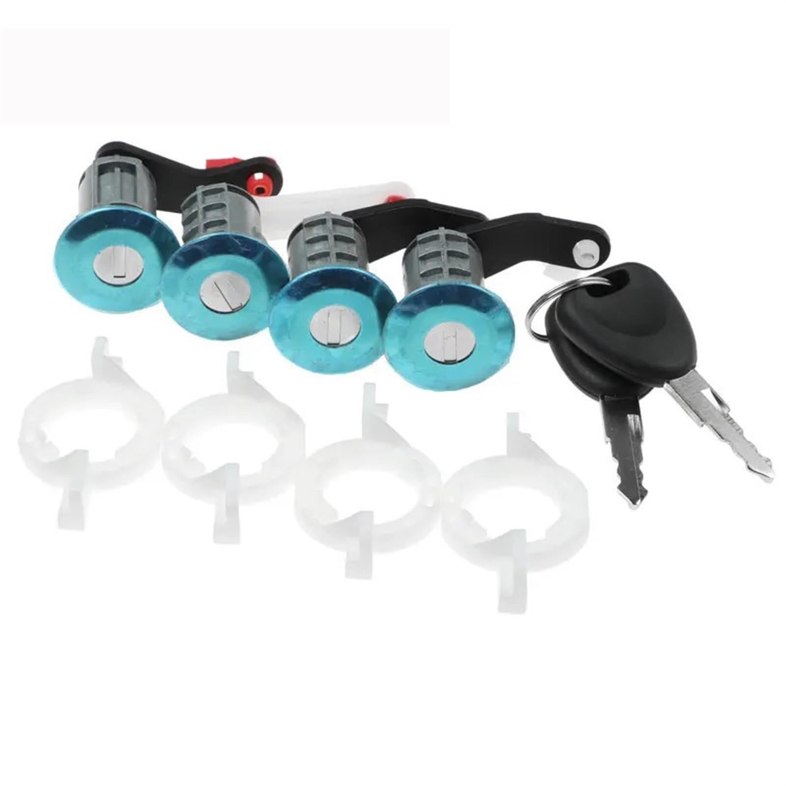 Hzsmyxgs One Color Car Door Lock Compatible With Master 2 1998 1999 2000 2001 2002 2003 2004 2005 2006 2007 2008 2009 7701470952 256524 Car Door Lock Barrel Cylinders