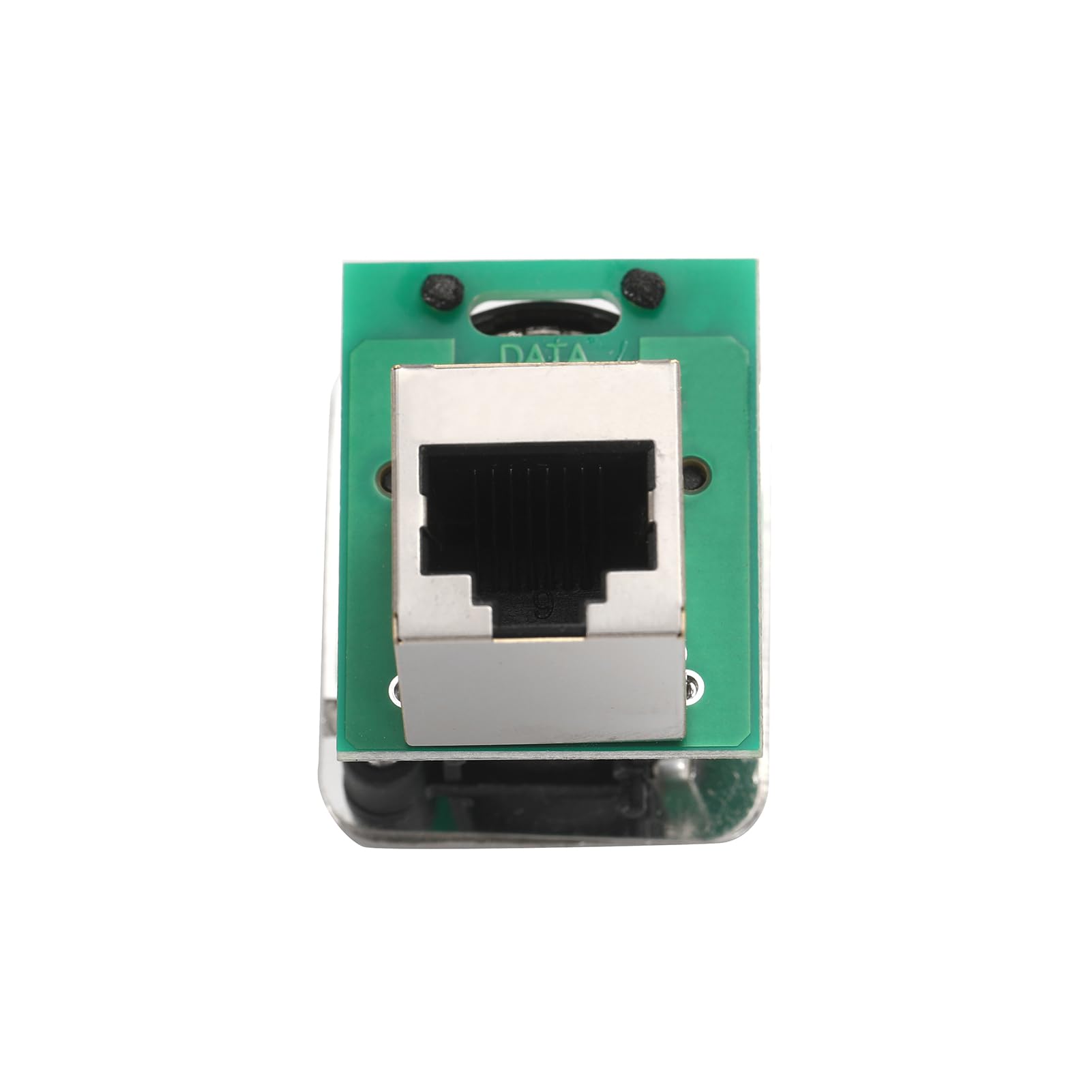 Lot de 6 prises Ethernet RJ45 NE8FDP-B pour châssis, passage/alimentation par connecteur de montage sur panneau série D Cat5E