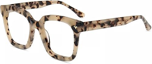 Miniatura 7 de Firmoo Lentes cuadrados con bloqueo de luz azul para mujereshombres, gafas de computadora, juegos, TV, teléfonos para pantallas, antifatiga ocular y