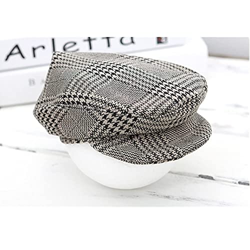 Coberllus Newborn Monthly Baby Photo Props Stripe Cool Boys Cap Rompers Photography (Brown) #TOP3