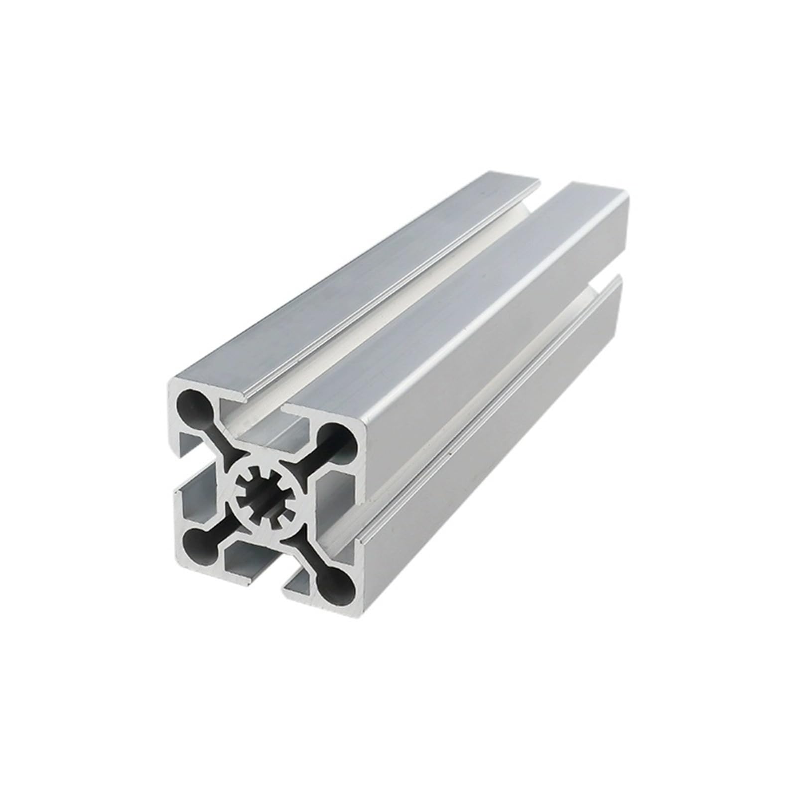 Perfil de aluminio 5050 de 1 metro y 39,37 pulgadas de largo, 50 x 50 mm, resistente, for cercas industriales, equipos, estructuras de bricolaje. Marco(10mm slot)