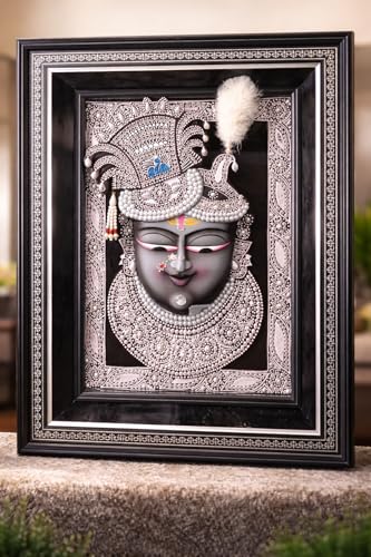 Image of Shri Nath Ji MukharBind 3D Frame Multicolor 21 * 27 (L*W) Picture Frame