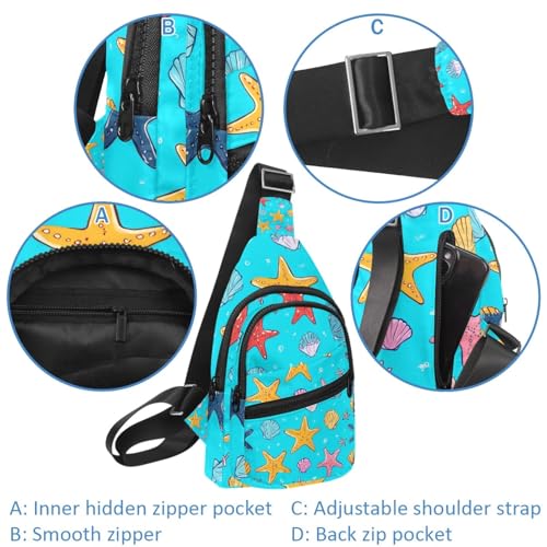 Sac à dos à bandoulière ajustable pour course à pied et randonnée