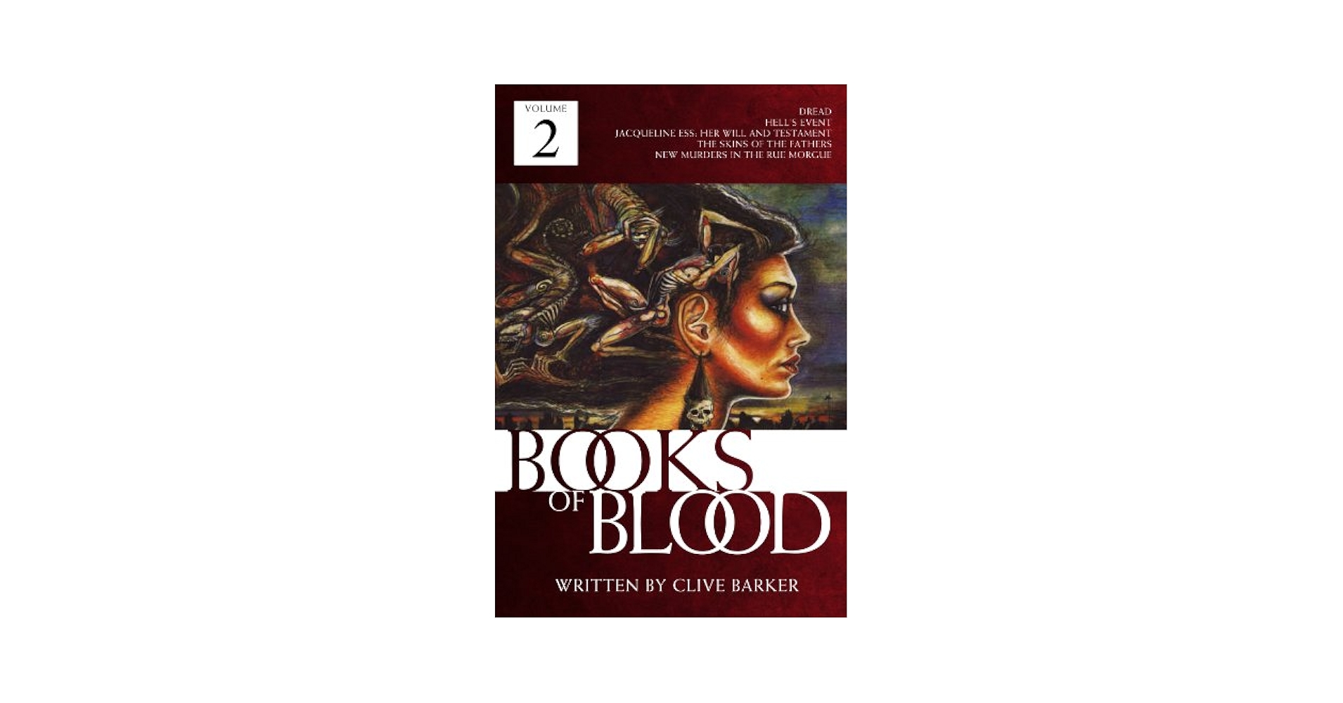 Clive Barker's Books of Blood: 2 サイン入り Clive Barker. BOOKS OF BLOOD, Vols. I II III IV V VI. W & N
