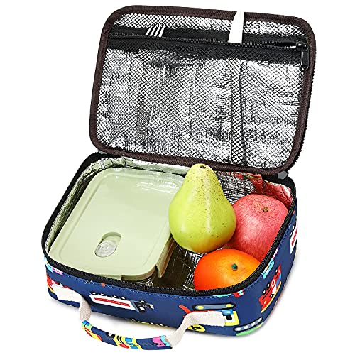 Bluboon Backpack For Kids Boys Preschool Kindergarten Backpack With Lunch Box School Bookbags (Navy Blue) #TOP1