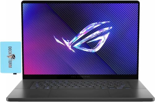ASUS ROG Zephyrus G16 16.0' 240Hz OLED WQXGA Gaming Laptop (Intel Ultra 9-185H, RTX 4090 16GB, 32GB LPDDR5X RAM, 2TB PCIe SSD, RGB Backlit KB, Thunderbolt 4, WiFi 6E, BT 5.3, Win 11 Pro) /w DKZ Hub