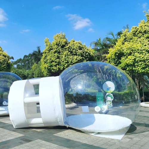 Carpa inflable burbuja transparente cúpula camping exterior miniatura 1