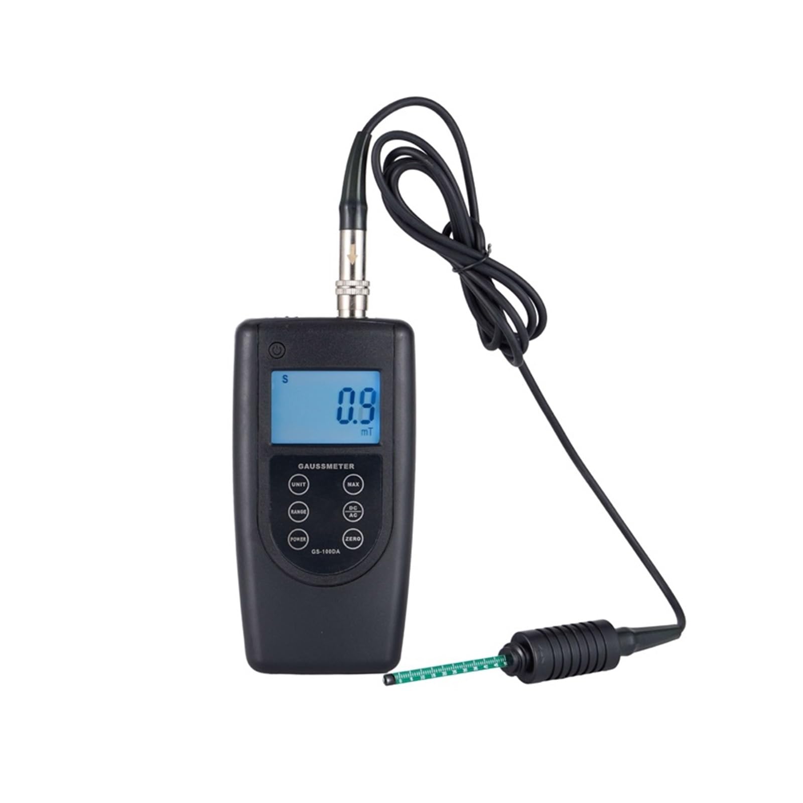 Landtek GS-100D Gauss Meter Measuring Magnetic Induction Intensity of DC/AC/Radiation/Remanence/Earth Field Gaussmeter for Industrial Inspection(GS-100D)