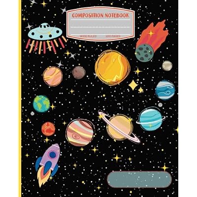 Composition Notebook Space & Planets