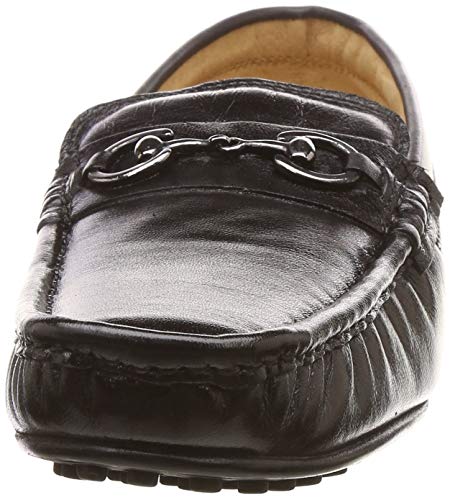 Image of HiREL'S Men's Original Genuine Leather Lightweight Anti-Skid Memory Foam Loafers