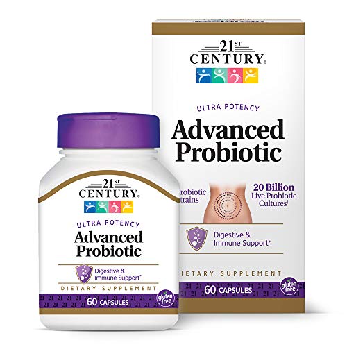 21st Century Advanced Probiotic Capsules, 60 Count