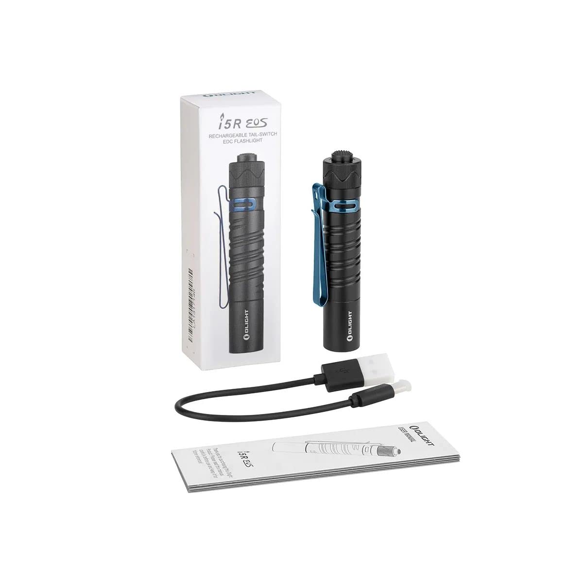Olight Vet Sicurezza Torcia EDC I5r EOS Nero
