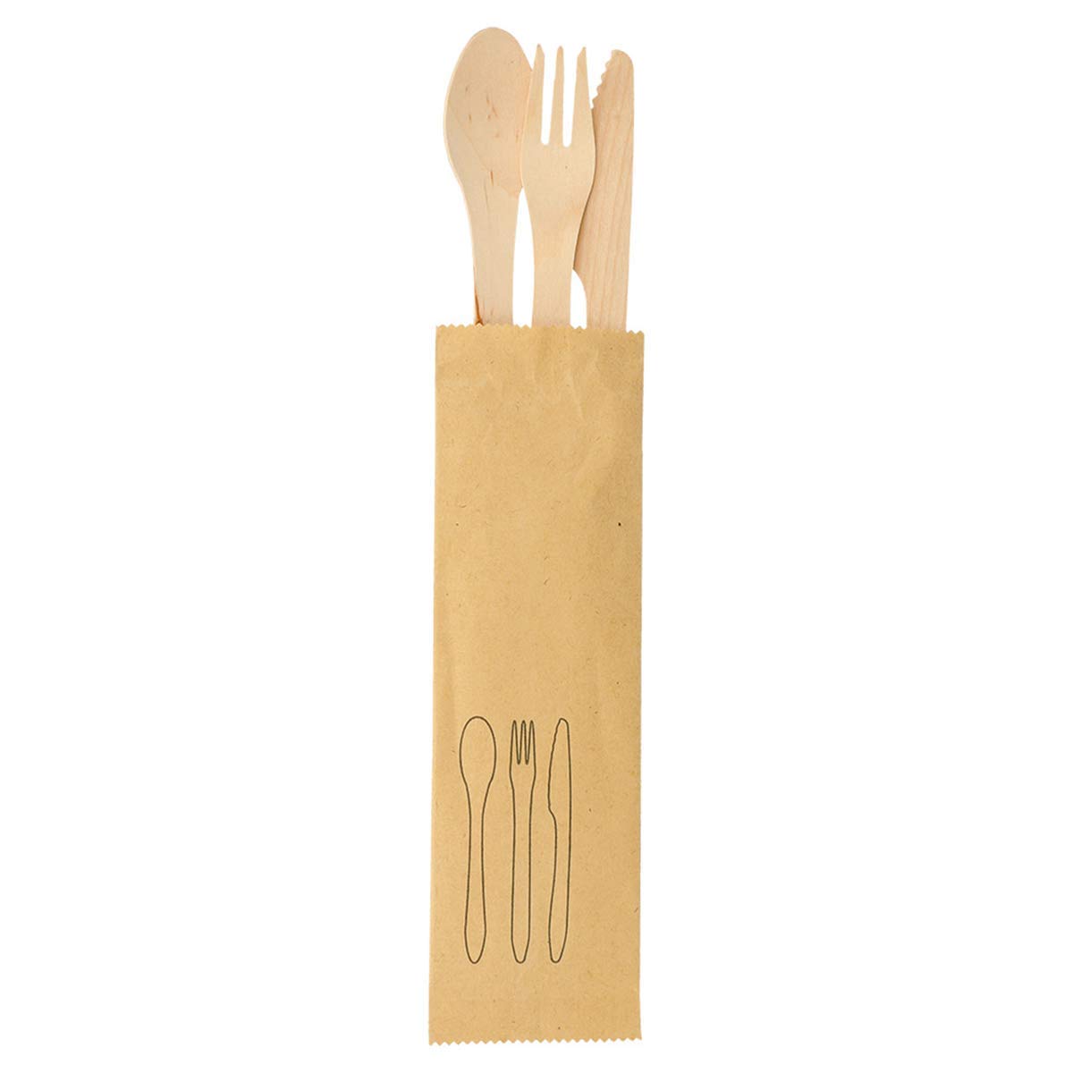 garcía di POU 224.67 set posate, Set di 200, Marrone