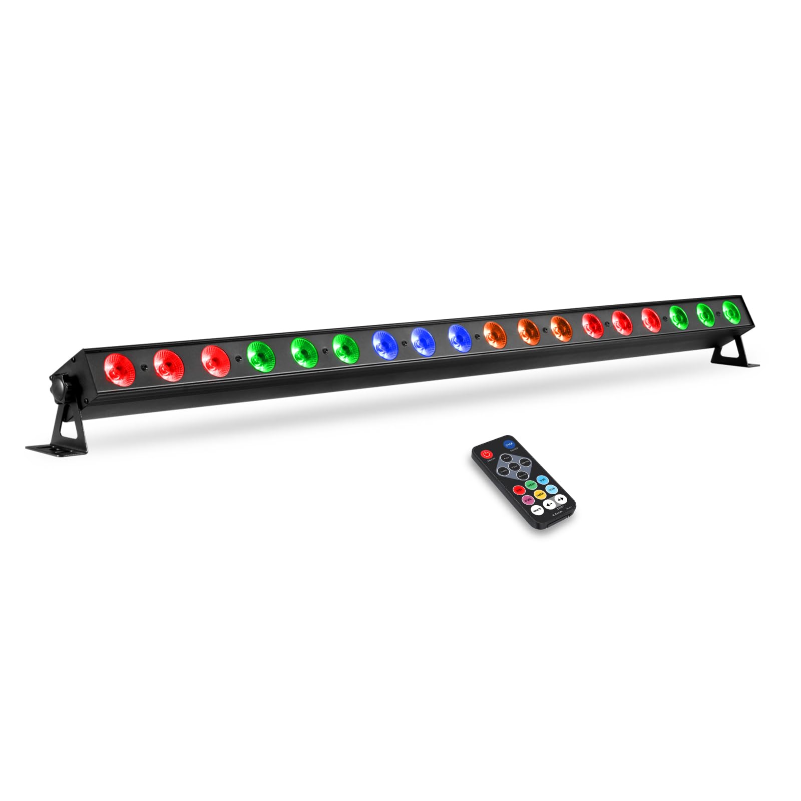 Snapklik.com : ENDYSHOW LED Stage Wash Light Bar,18LEDs RGBA 4 In 1 ...