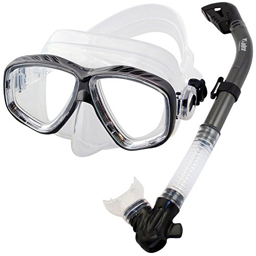 Promate Snorkeling Scuba Dive Mask and Snorkel Combo Set miniatura 1