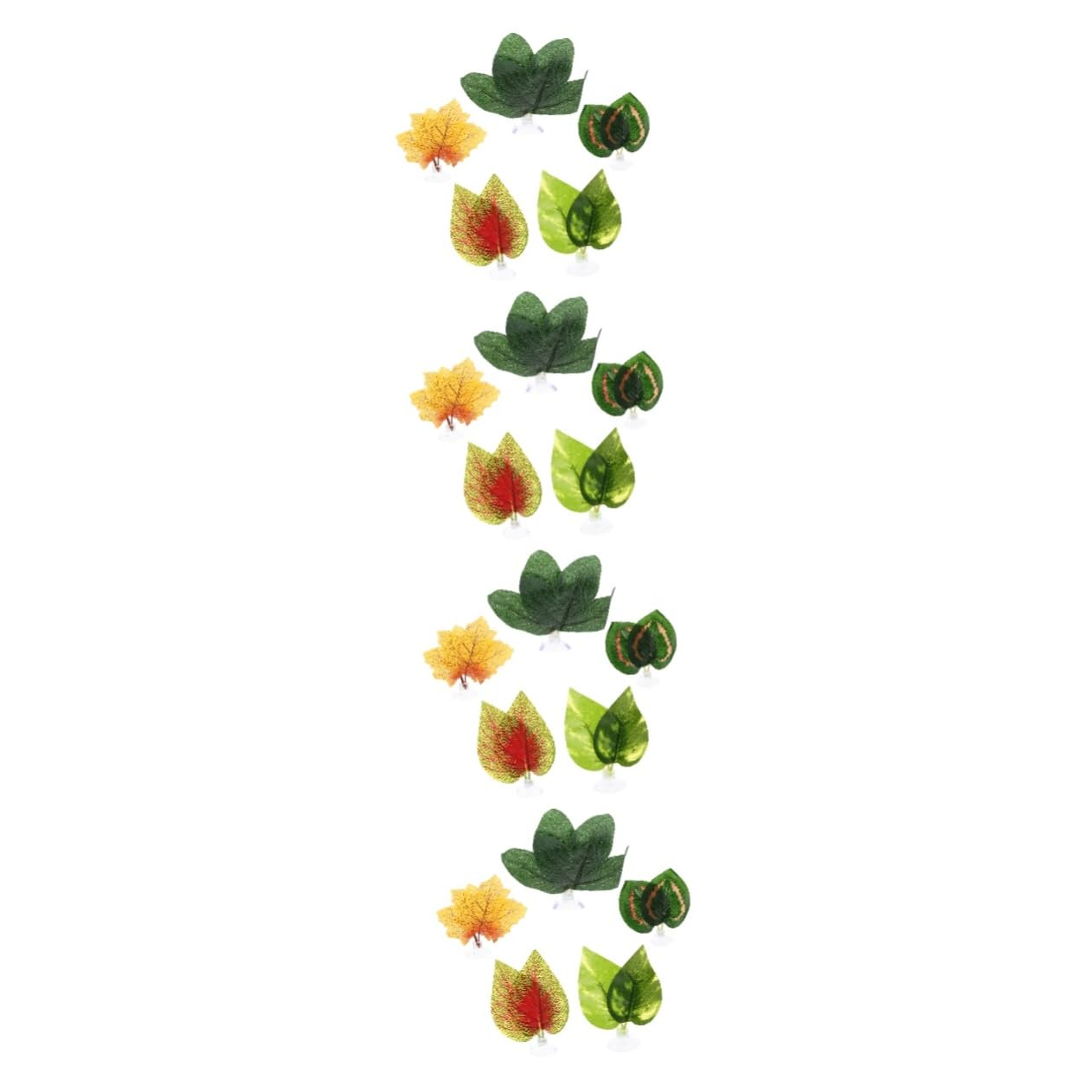 ABOOFAN 20piezas Artificiales para Reptiles Decoración De Terrario Simulación Realista para y Hábitats De Reptiles para Fijación