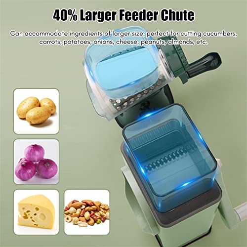 Cortadora manual multifuncional 3 en 1 para cocina miniatura 6