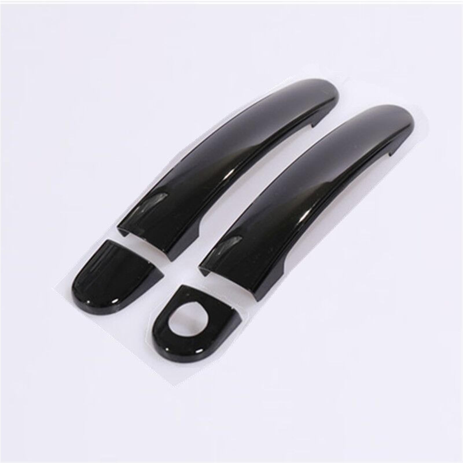 NOHEEU Gloss Black Chrome Car Door Handle Covers Accessories Styling for VW for Golf 5 MK5 for V Rabbit 1K 2004-2009(Style6)