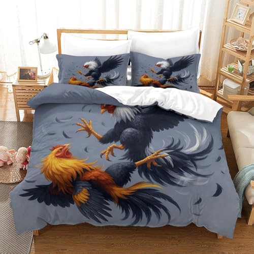Housse de couette fermeture éclair抗 allergie microfibre 220x240 - 3