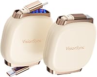 VisionSync 240W USB-C visszahúzható kábel 2x1m gyorstöltés iPhone Samsung 1