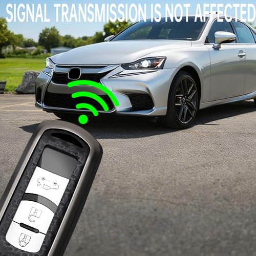 Funda llave Mazda soluciona botones rotos en carcasa de cuero 3