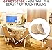 Felt Furniture Pads X-PROTECTOR 235 PCS Premium Furniture Pads - Felt Pads Furniture Feet Best Wood Floor Protectors - Protect Your Hardwood & Laminate Flooring!