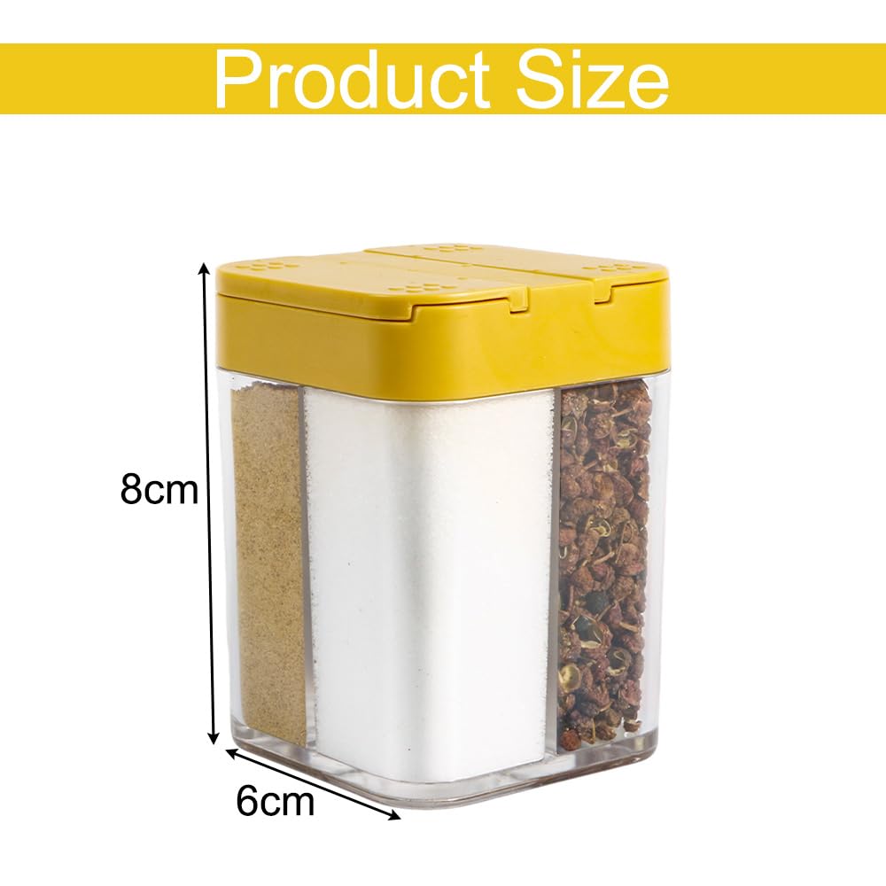 CONTENITORE DOSATORE SPARGI SPEZIE REGOLABILE IN ACCIAIO INOX E VETRO - Foto 2