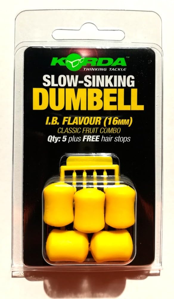 Korda Fake Food Slow Sinking Dumbell IB Flavour (8mm)