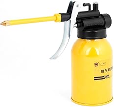 Aexit Botella de pistola de aceite de aire comprimido portátil de alimentación de alta presión de capacidad de 250 ml (model: G3228IXII-7849HL) de color amarillo