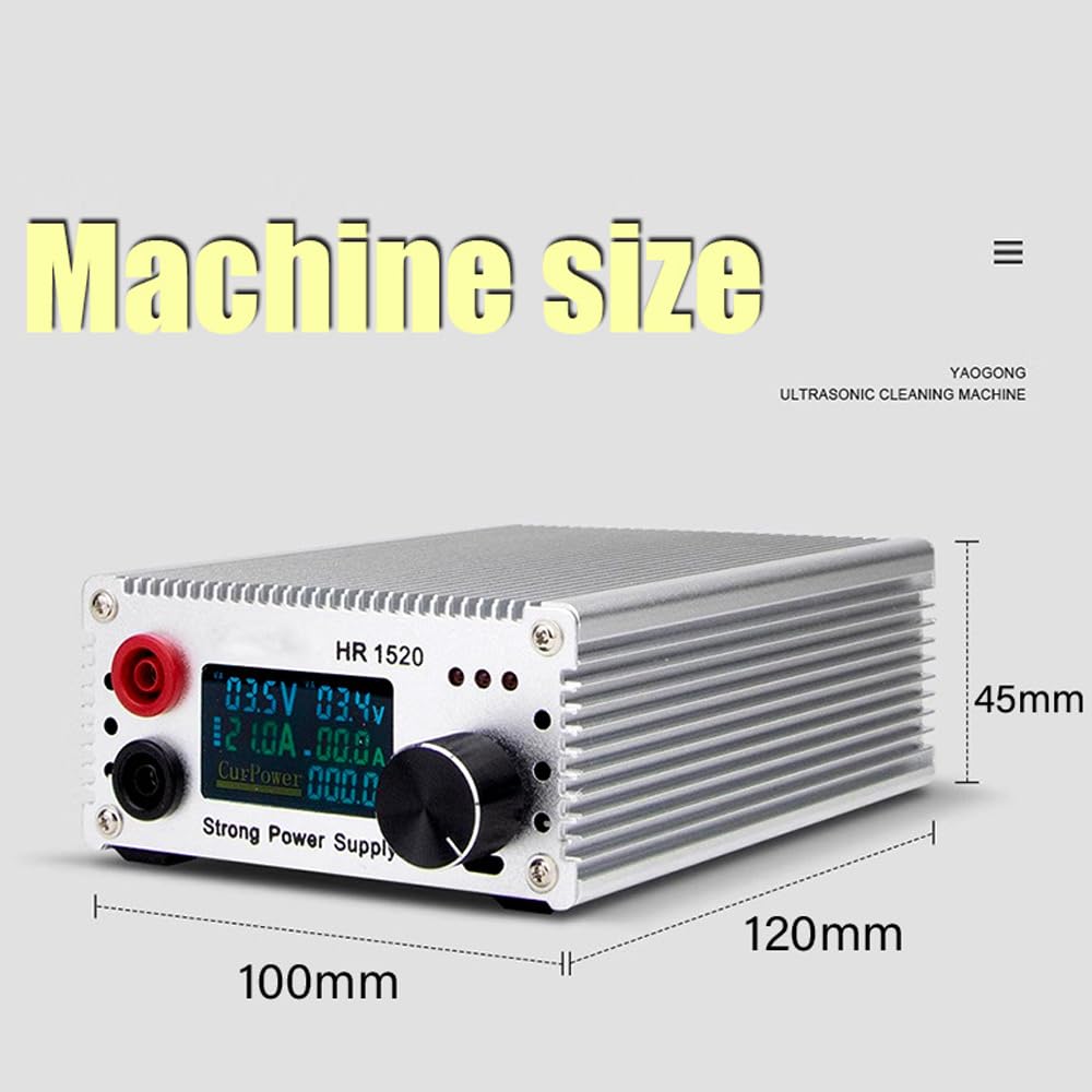 Tester HR1520 Short-Final, Strumento di Test per Riparazione Laptop e Cellulare, 15V 20A, Tester a Corto Circuito per Laboratori