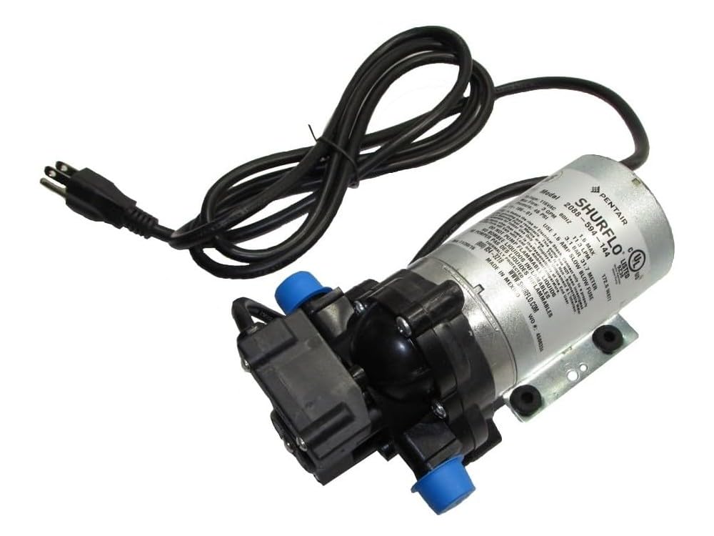Amazon.com: PENTAIR SHURFLO 2088-594-144 Diaphragm Pump, 115 VAC