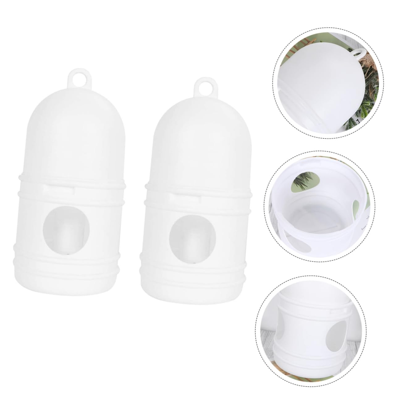 VANZACK 4 Piezas Bebedero para Palomas Taza De Agua para Pájaros Bebedero Automático para Pájaros Bebedero para Patos No Bebedero para Pájaros Bebedero para Periquitos Bebedero para