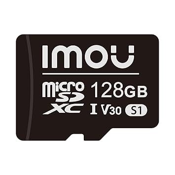 Imou 128GB Micro SD Card-Class 10 High Speed TF Flash Memory Card, Micro SD SDXC Card, Up to 100MB/s, UHS-I U1