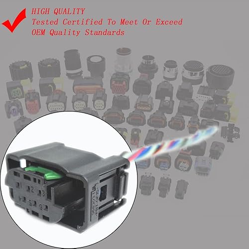 Miniatura 6 de Conector de arnés de cuerpo del acelerador S20160 977-354 para 2003-2009 Reemplazo para Volvo C70 S60 S80 V70 XC70 T5 XC90 T5 T5