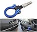 Yunan Racing Tow Towing Hook for Universal BMW European Car Auto Trailer Ring (Blue)