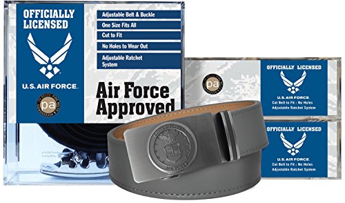 U.S. Air Force Black Full Grain Leather Slide Belt2