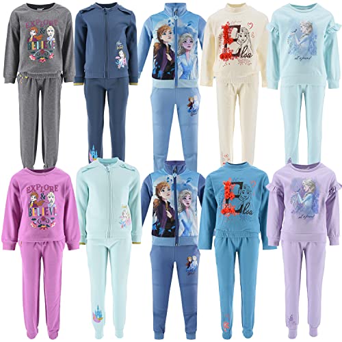 Disney Frozen – Chándal Deportivo Sudaderas Jogging Gimnasia Cordinada Sudadera Full Print y...