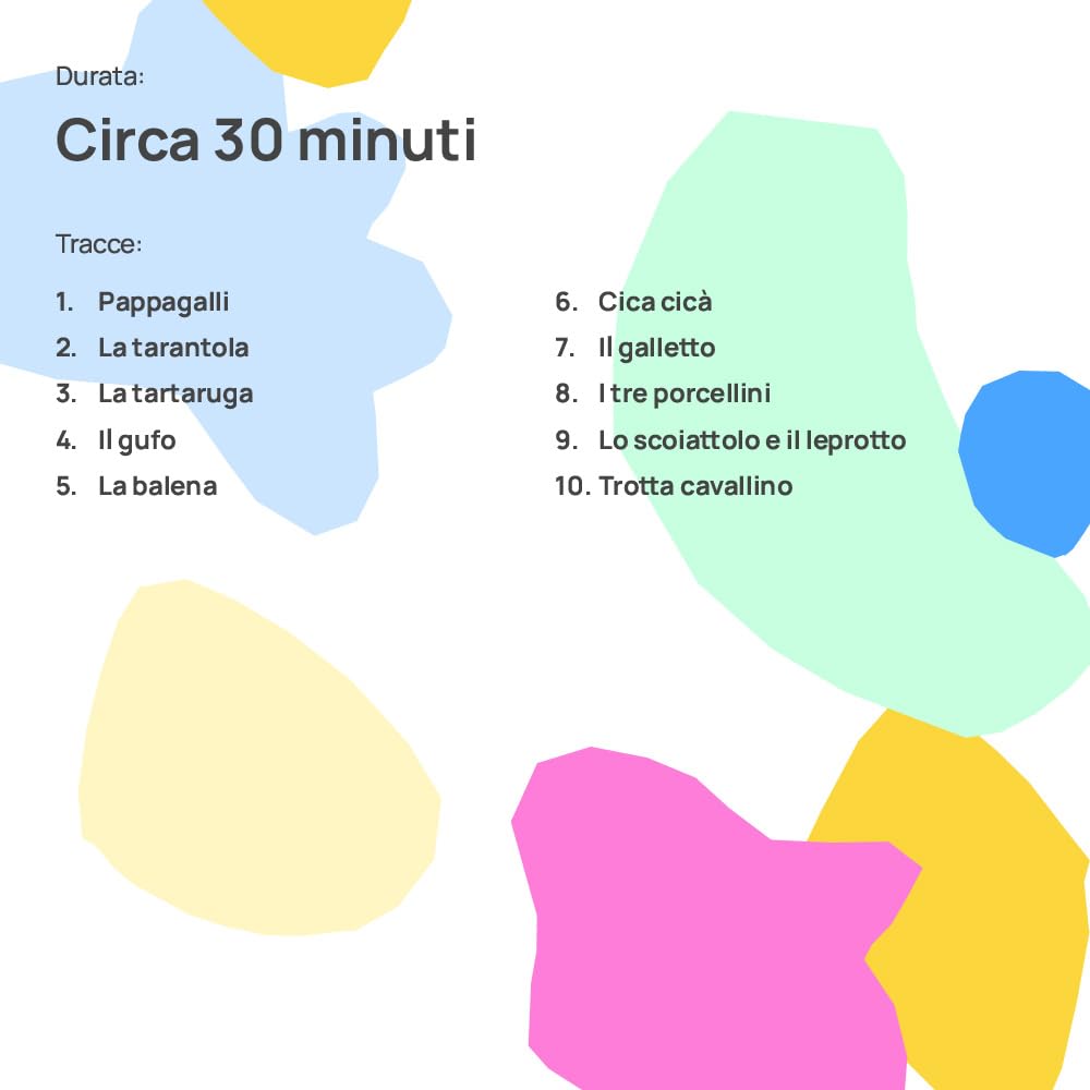 FABA Personaggio Sonoro – La festa degli animali – Storie e fiabe sonore per bambini e bambine 1-3 anni - Ascoltabile Raccontastorie, gioco educativo versione italiana