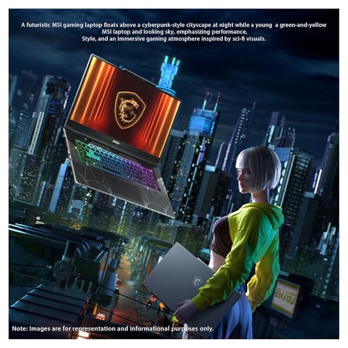 Image of msi Cyborg 17 Gaming Laptop, Intel 7-240H, 48 GB DDR5 RAM, 4 TB PCIe SSD, 17.3 inch FHD (1920x1080) 144Hz Display, Nvidia G-Force RTX 5060, 4-Zone RGB Keyboard, W11 Pro, Translucent Black