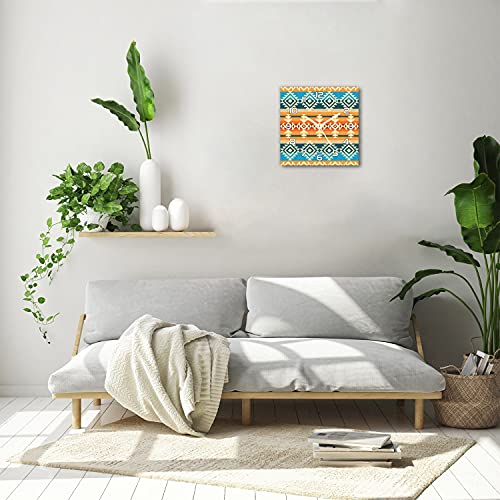 Décoration murale moderne avec cette horloge carrée - 5