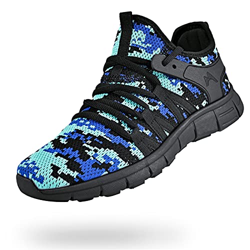 Image of INZCOU Running Shoes Lightweight Tennis Shoes Non Slip Gym Workout Shoes Breathable Mesh Walking Sneakers