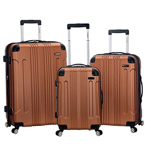 Rockland London Hardside Expandable Luggage Spinner Wheels,