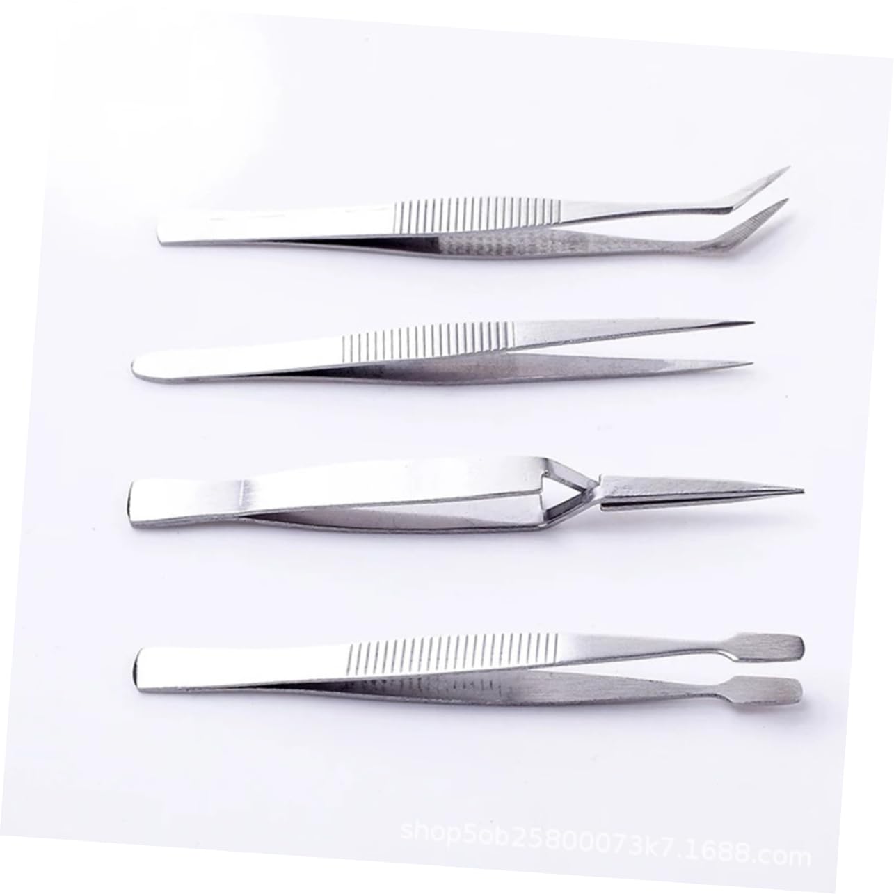 Didiseaon 12pezzi Pinzette Acciaio Inossidabile Pinzette Punta Fine Per Riparazioni Manicure e Gioielli Design Multifunzionale Leggere e Resistente Kit Pratico Per Uso Personale e