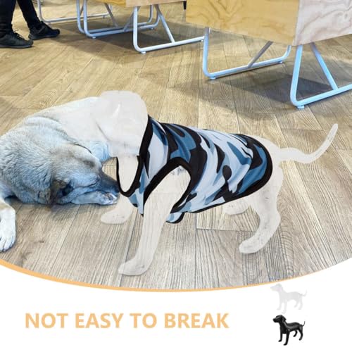 Hund Schaufensterpuppe 2st Haustierbekleidungsmodell Stehender Aufblasbarer Hund Haustier Schaufensterpuppe Stehende Aufblasbare Hunde Für Hundekleidung Stehendes Hundemodell PVC