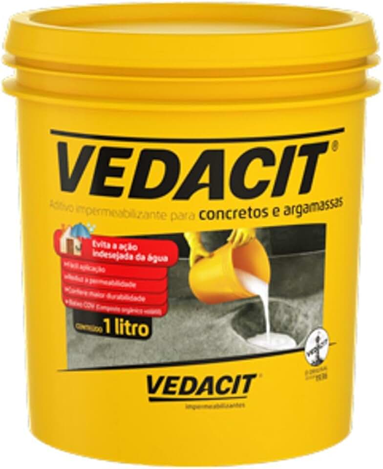Impermeabilizante Concreto Argamassa Vedacit 1L 1 l