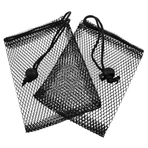 DJF Small mesh bag Black mesh drawstring bag Small drawstring mesh bag small drawstring bag mesh bags drawstring mesh bag Sturdy drawstring mesh bag -6pcs2